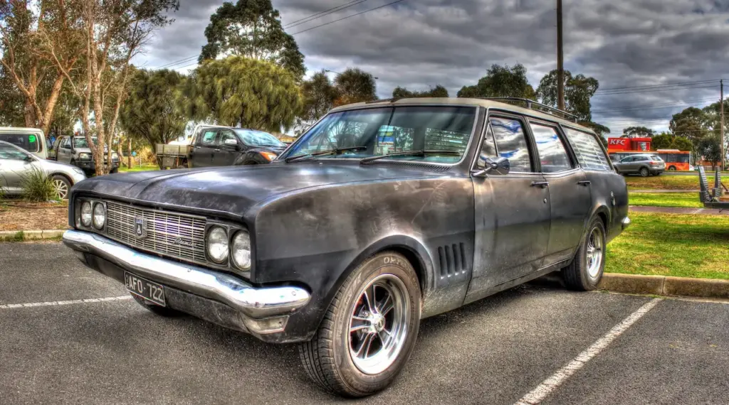 Classic Australian Holden Premier Station Wagon 